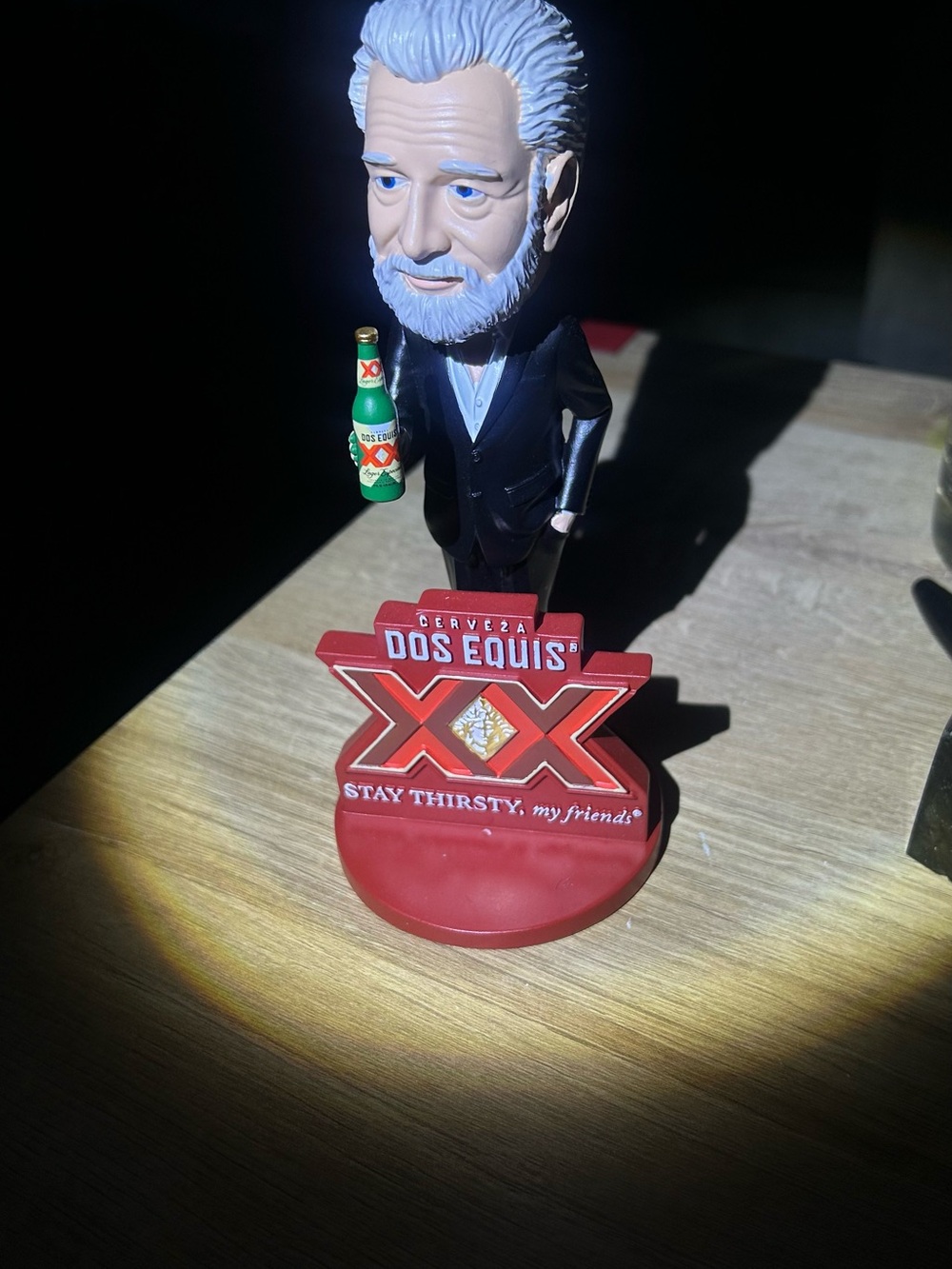 Red Branded Collectible Figurine Accent